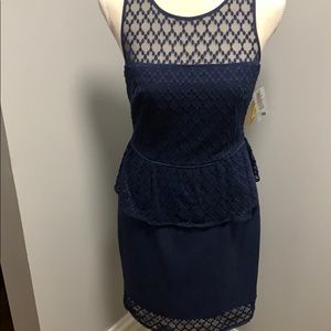 Women’s Cremieux Dress, Navy NWT
